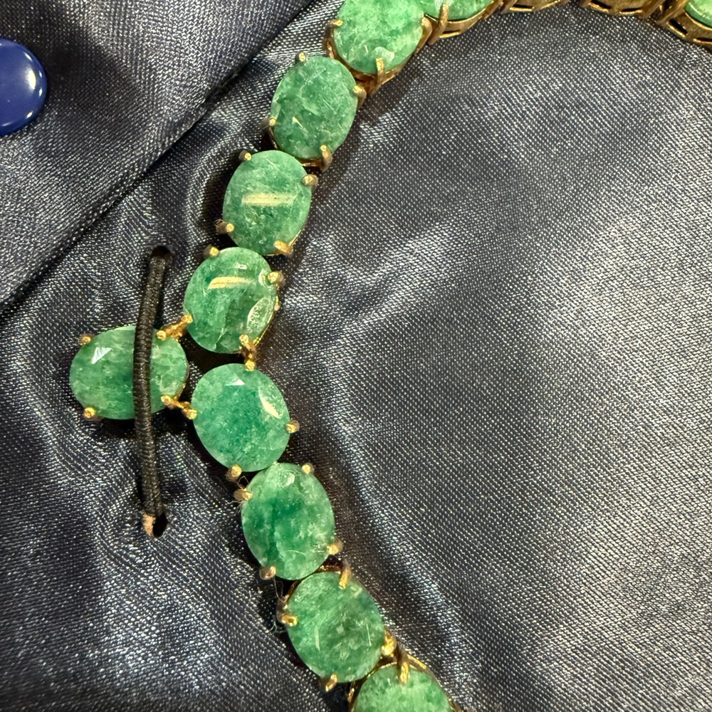 Stauer Simulated Emerald Necklace - Picture 3 of 4